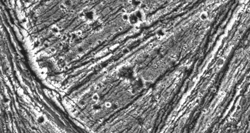 Older terrain on Ganymede