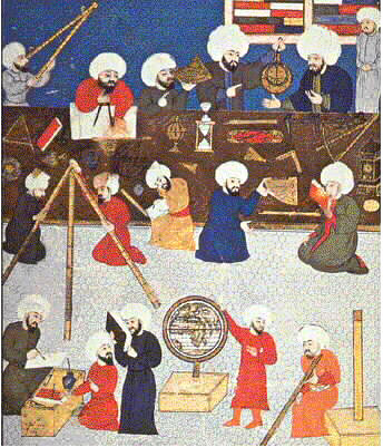 picture of ancient Islamic observatory