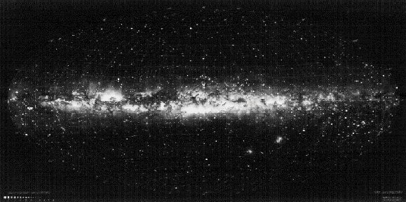 visible light mosaic showing whole Milky Way