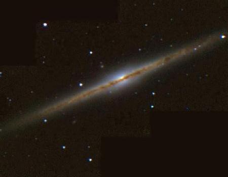 NGC 891, an edge-on Sc galaxy