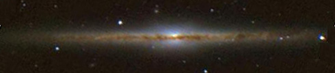 NGC 891 in the near infrared