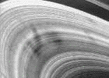 animation showing rotation of Saturn's rings