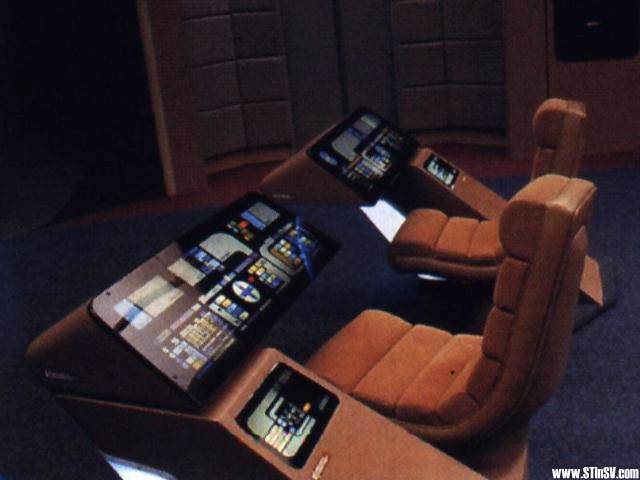 Star Trek ships control station