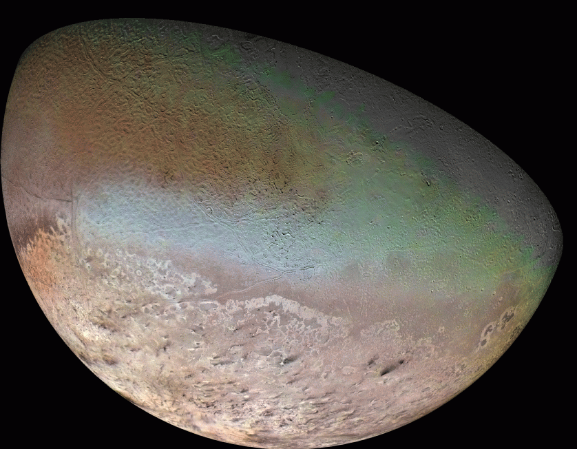 Triton, Neptune's large moon