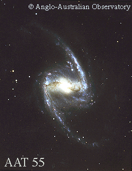 NGC 1365, a barred spiral galaxy