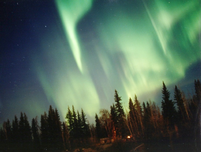 Picture of aurora from Alaska