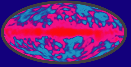 COBE sky map with dipole removed