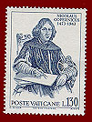 Vatican stamp of Copernicus