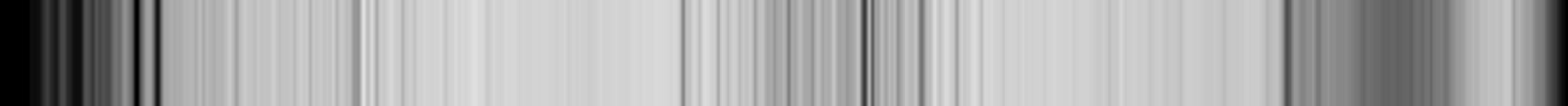 Fraunhofer spectrum of the sun