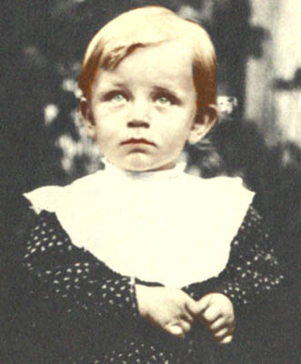 picture of Gamow as a young child