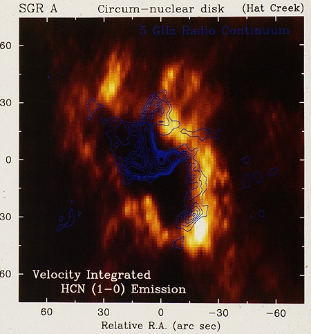 map in the HCN line shows the circumnuclear ring