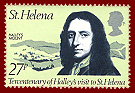 St. Helena stamp with Halley