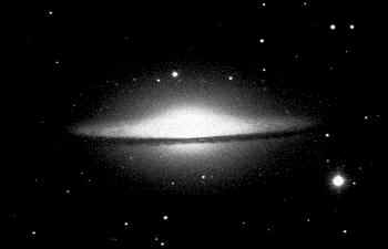 M104, an edge-on Sa galaxy