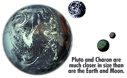 comparison of Pluto/Charon and Earth/Moon