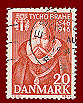 Danish stamp of Tycho