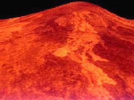 Lava flows on Venus