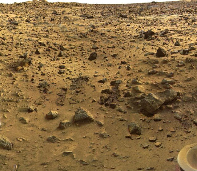 Terrain from Lander site